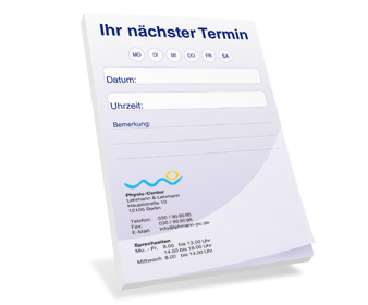 Terminzettel Senior 