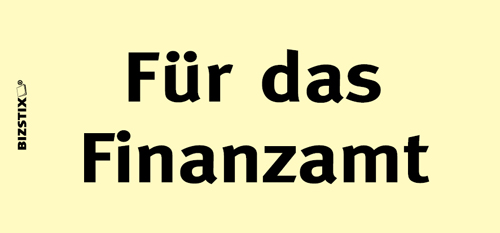 1301010119 BIZSTIX® Business Haftnotizen "Für das Finanzamt" BIZSTIX® Business Haftnotizen "Für das Finanzamt"