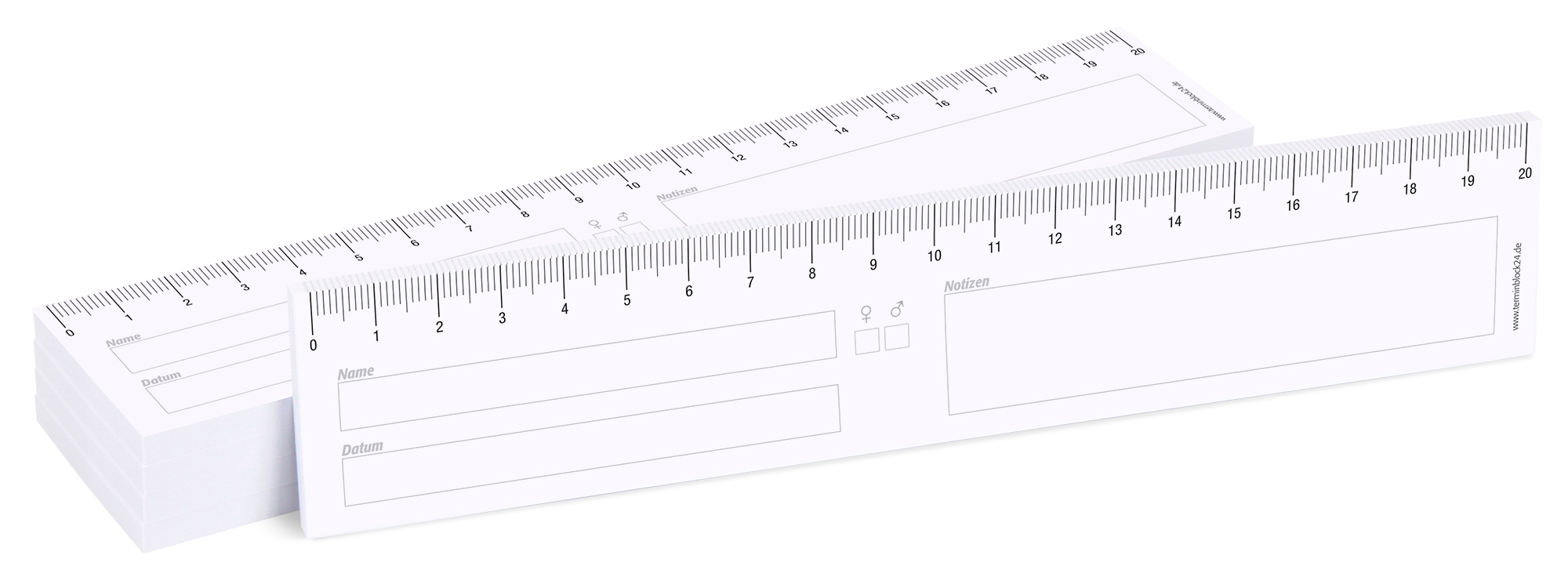 BIZSTIX® Haftnotiz-Wundlineal 20 cm - 5er Pack BIZSTIX® Haftnotiz-Wundlineal 20 cm - 5er Pack