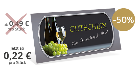 Gutscheinkarte Classic "Weinlese"