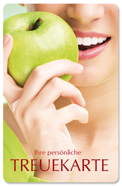 Treuekarte "gesunde Zähne" Treuekarte "gesunde Zähne"