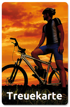 Treuekarte "sunset"
