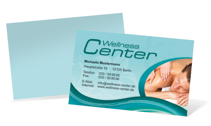 1212020162 Visitenkarte "Wellnesstraum" Landscape Visitenkarte "Wellnesstraum" Landscape