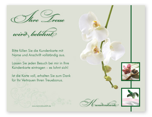 1206010109 Kundenkarte "Sommerwind" Kundenkarte "Sommerwind"
