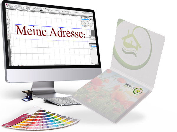 Gestaltungsservice für Haftnotiz im Umschlag Gestaltungsservice für Haftnotiz im Umschlag