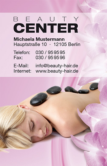 1212010159 Visitenkarte "hotstone" Visitenkarte "hotstone"