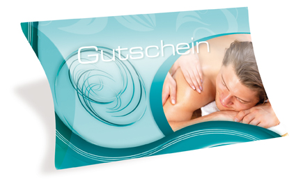 Gutscheinkarte Etui "Wellnesstraum"