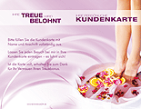 Kundenkarte "sinnliche Momente"
