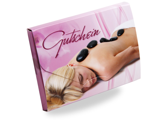 Gutscheinkarte Cute Case "hotstone"