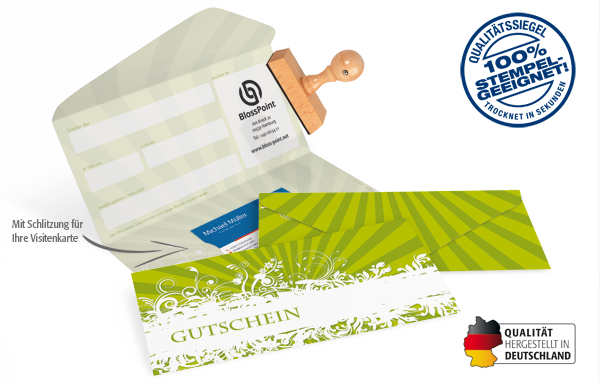 Gutscheinkarte Classic "green style" Gutscheinkarte Classic "green style"