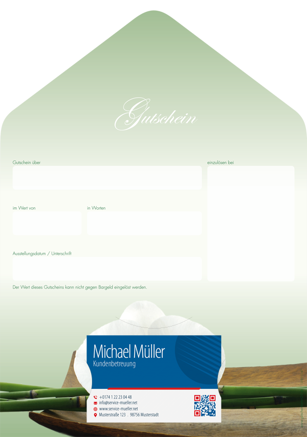 Gutscheinkarte Classic "Asia dreams" Gutscheinkarte Classic "Asia dreams"