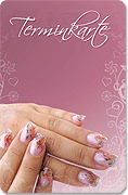 1205010139 Terminkarte "nail art" Terminkarte "nail art"