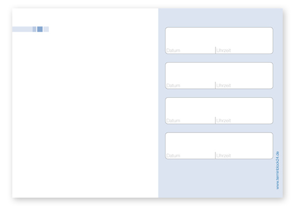 Terminzettel Classic #2.4 Terminzettel Classic #2.4
