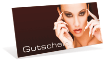 Geschenkgutscheinkarten Naildesign