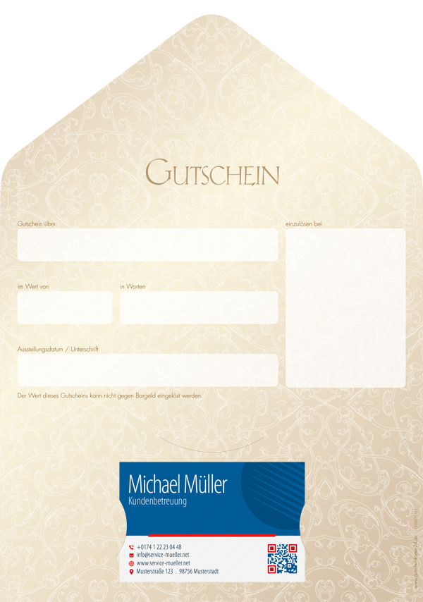 Gutscheinkarte Classic "Goldrausch"