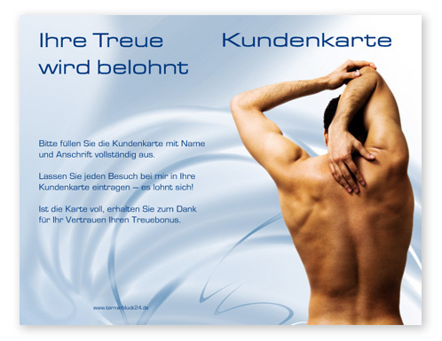 Kundenkarte "Vitalität" Kundenkarte "Vitalität"