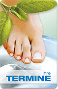 Terminkarte "green spa"
