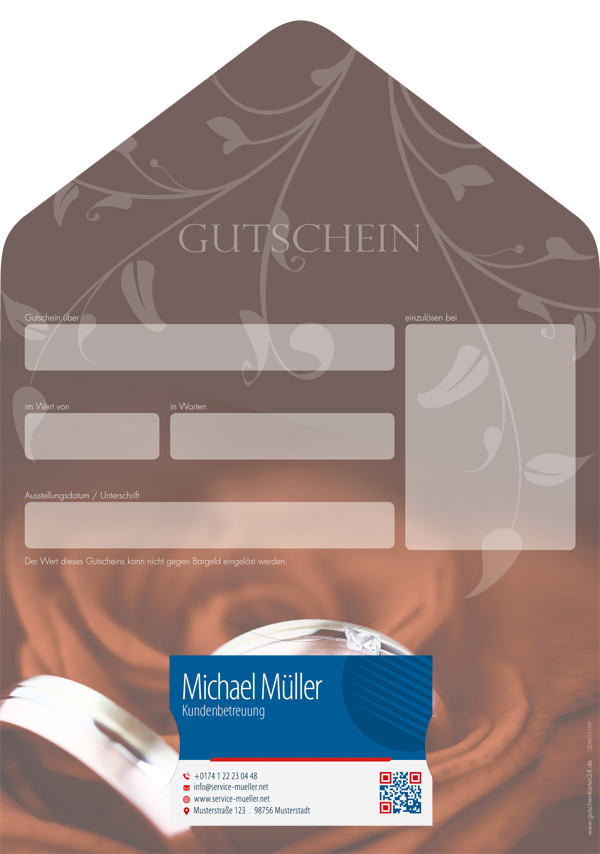 Gutscheinkarte Classic "trau Dich"
