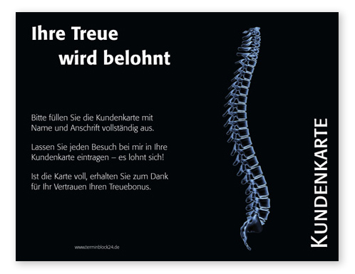 1206010149 Kundenkarte "Da Vinci" Kundenkarte "Da Vinci"