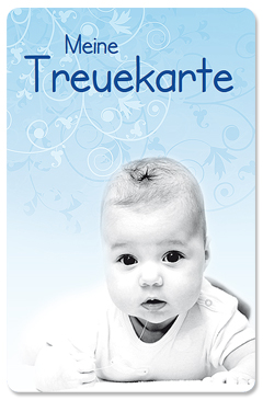 Treuekarte "Baby Smiley"