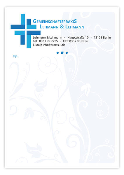 1225010622 Privatrezepte Trend mit Eindruck Privatrezepte Trend mit Eindruck