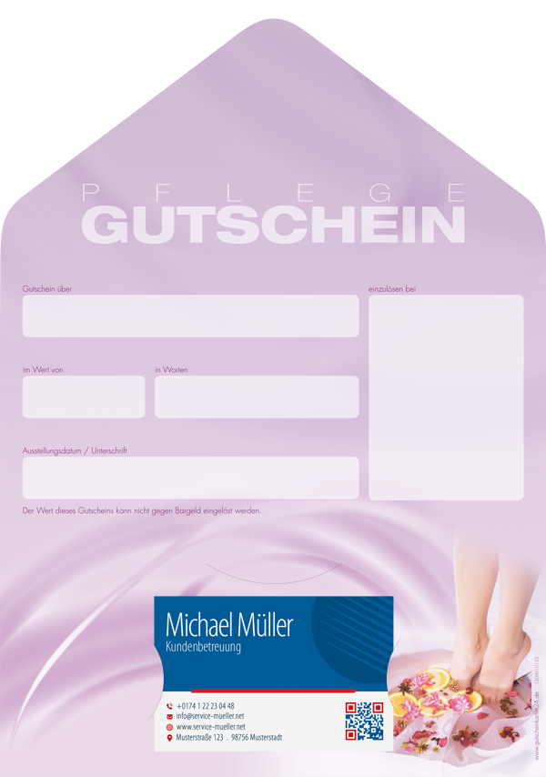 Gutscheinkarte Classic "sinnliche Momente" Gutscheinkarte Classic "sinnliche Momente"