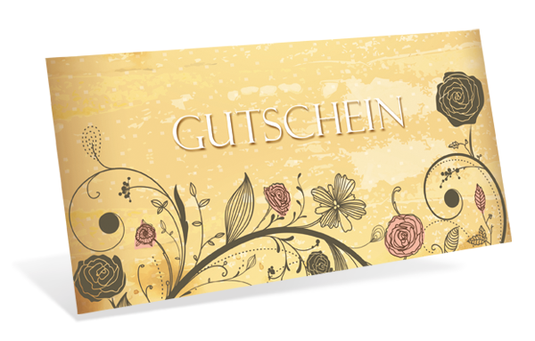 Gutscheinkarte Classic "Zauberranken"