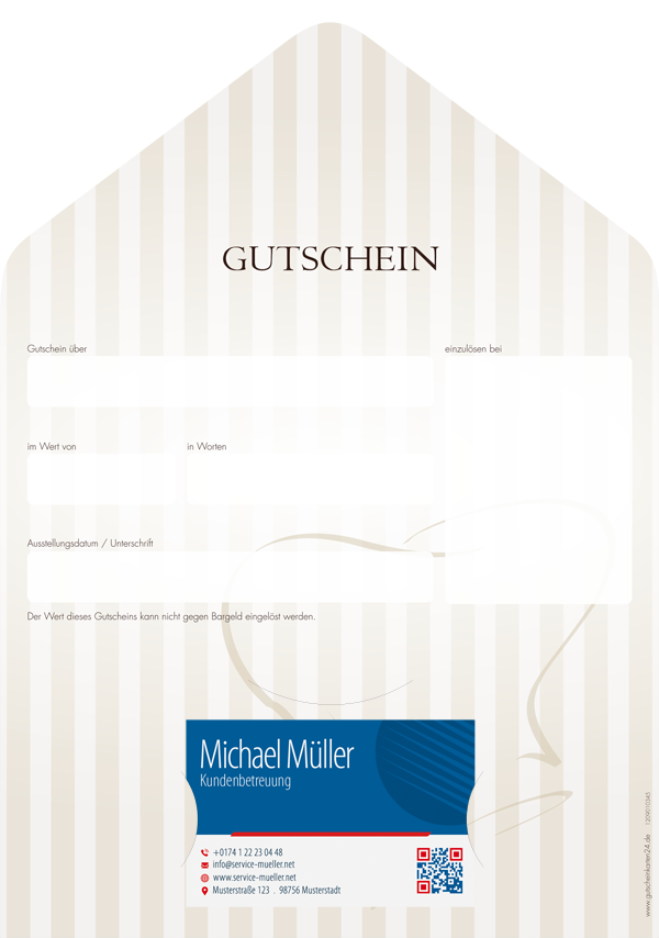 Gutscheinkarte Classic "dinner" Gutscheinkarte Classic "dinner"