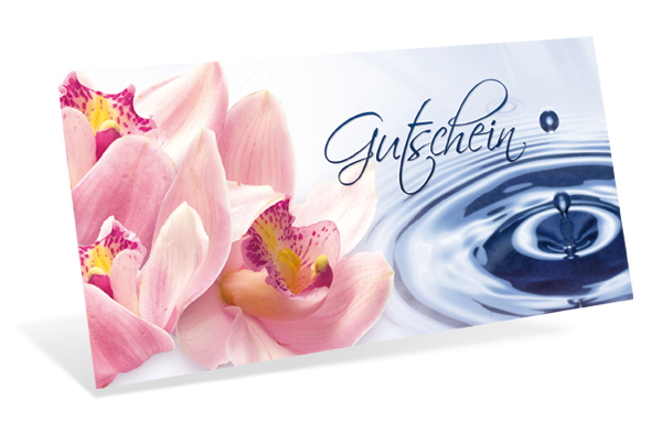 Gutscheinkarte Classic "Wellness Oase"