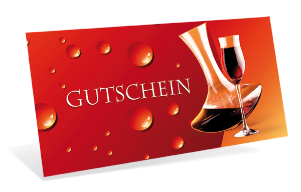 1209010212 Gutscheinkarte Classic "edler Tropfen" Gutscheinkarte Classic "edler Tropfen"