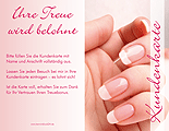 Kundenkarte "french nails"