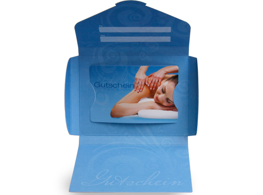 Gutscheinkarte Cute Case "relax"