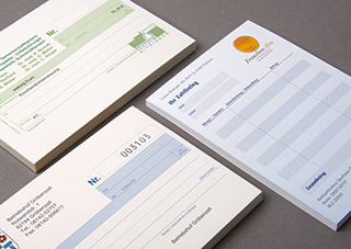 Quittungszettel für den Hotel Alltag Quittungszettel für den Hotel Alltag