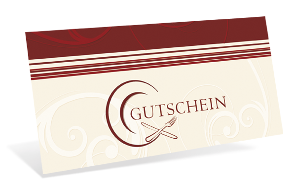 1209010344 Gutscheinkarte Classic "dishes" Gutscheinkarte Classic "dishes"