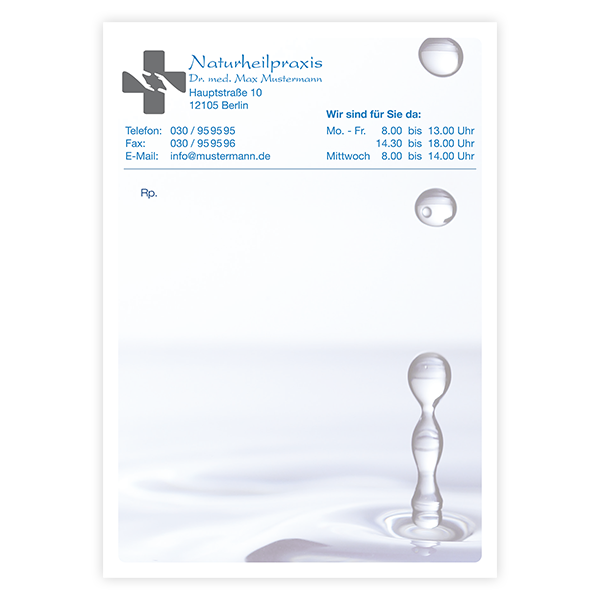 Privatrezepte Trend mit Eindruck Privatrezepte Trend mit Eindruck