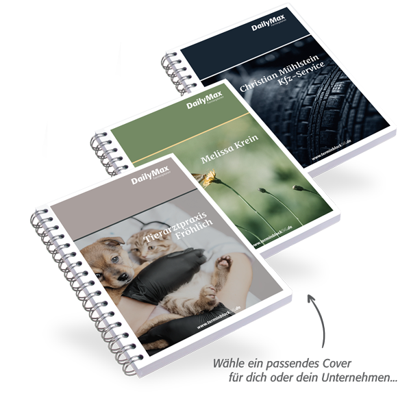 Dein Terminplaner im handlichen A5 Format ! Dein Terminplaner im handlichen A5 Format !