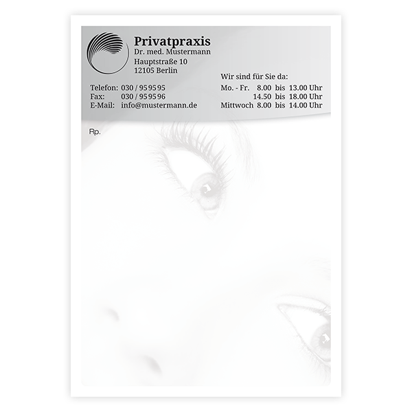 Privatrezepte Trend mit Eindruck Privatrezepte Trend mit Eindruck