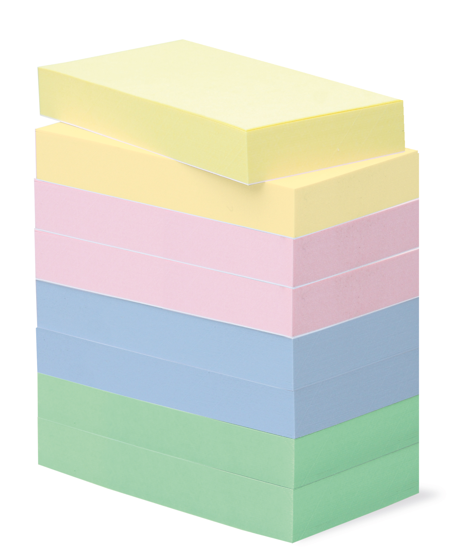 BIZSTIX® Office Farb-Pack Pastell 30 x 75 mm