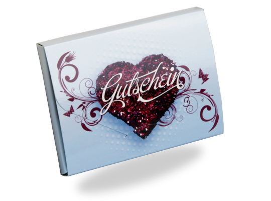 Gutscheinkarte Cute Case "Herzhaft"