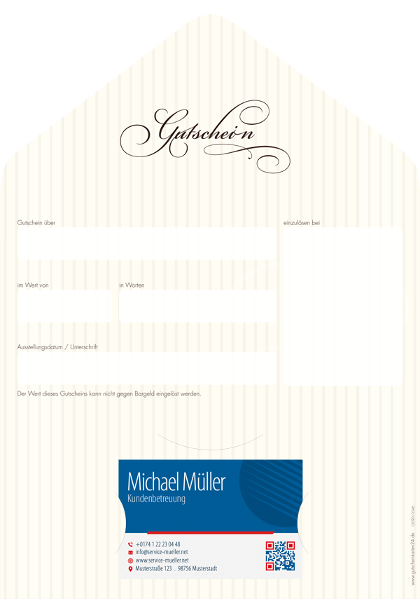 Gutscheinkarte Classic "Chefkoch" Gutscheinkarte Classic "Chefkoch"