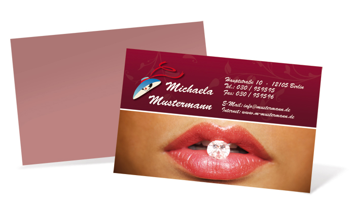 Visitenkarte "Liebesbeweis" Landscape Visitenkarte "Liebesbeweis" Landscape