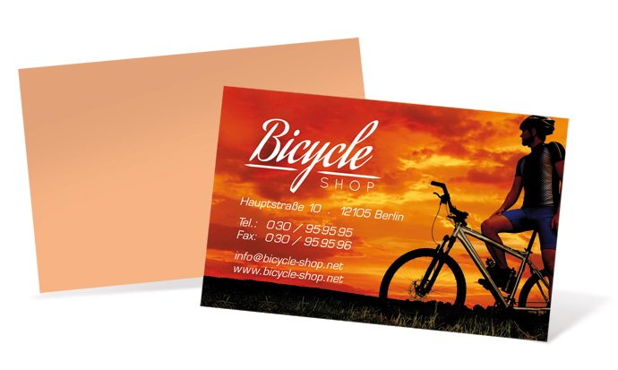 1212020257 Visitenkarte "sunset" Landscape Visitenkarte "sunset" Landscape