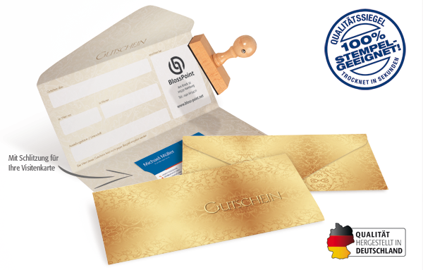 Gutscheinkarte Classic "Goldrausch"
