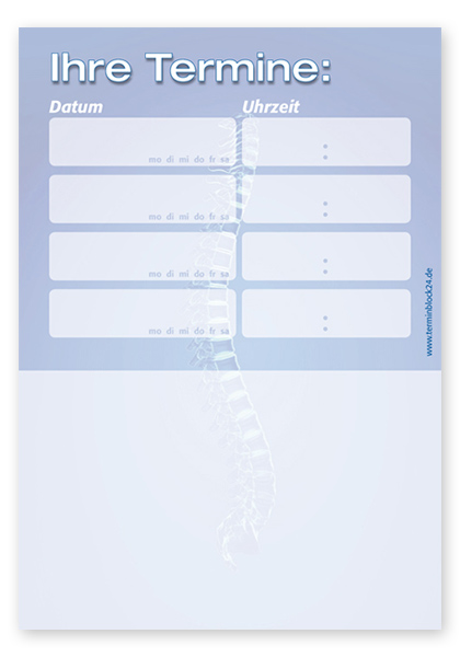 Terminzettel "Da Vinci" - 4 Termine mit Wochentagen Terminzettel "Da Vinci" - 4 Termine mit Wochentagen