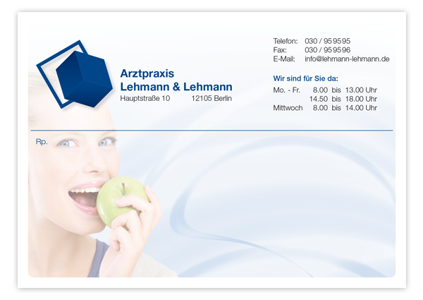 Privatrezepte Trend mit Eindruck