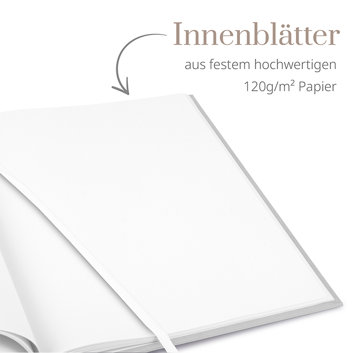 Kondolenzbuch - Pastel Bloom