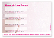 1215010418 Terminzettel "Babyglück" - 4 Termine mit Wochentagen Terminzettel "Babyglück" - 4 Termine mit Wochentagen