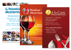 Visitenkarten Trend  Visitenkarten Trend