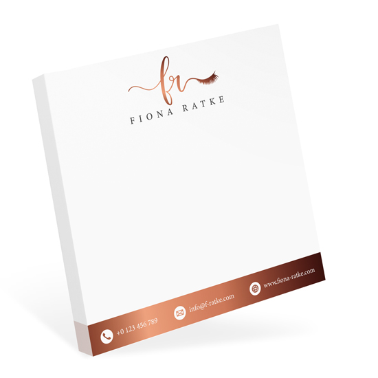 10019824001 Notizblock Quadrat klein Notizblock Quadrat klein