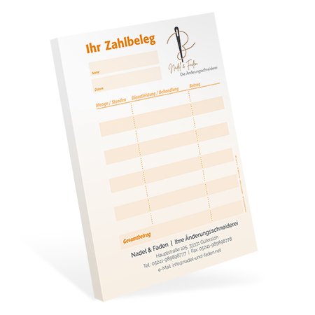 1219010102 Quittungsblock #2 Quittungsblock #2